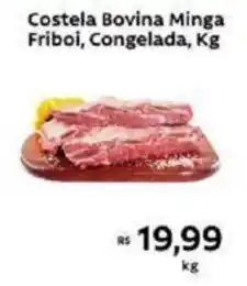 Supermercados Bretas Costela Bovina Minga Friboi, Congelada, Kg oferta