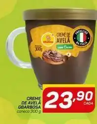Creme de avelã gbarbosa caneca 300 g