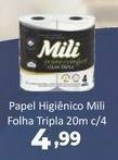 Peruzzo Papel higiênico mili oferta