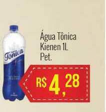 Mart Minas água Tônica Kienen 1L Pet oferta
