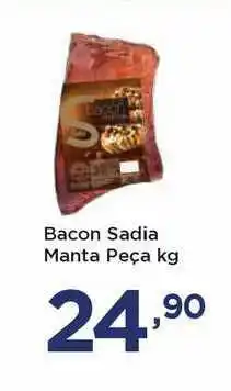 Apoio Mineiro Bacon Sadia Manta Peça 1kg oferta