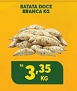 Atacadão Centro Sul Batata Doce Branca 1kg oferta