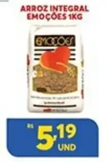 Arroz Integral Emocoes 1kg