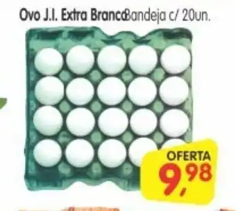 Cercadão Ovo J/I Extra Bronco bandeja c/ 20un. oferta