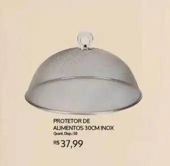 Protetor De Alimentos 30cm Inox
