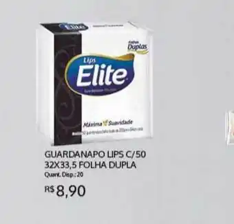 Guardanapo Lips C 50 32x33.5 Folha Dupla