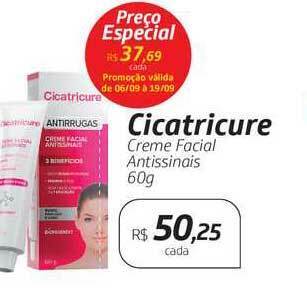 Cicatricure Creme Facial Antissinais 60g