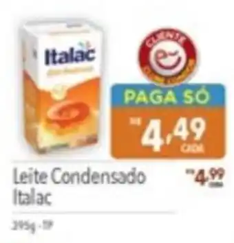 Supermercados Condor Leite Condensado Italac 395g oferta