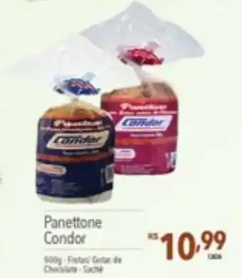 Supermercados Condor Panettone Condor 500g oferta