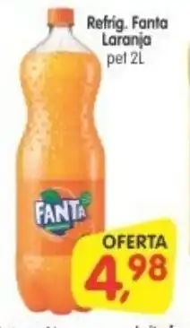 Cercadão Refrig. Fanta Laranja 2L oferta