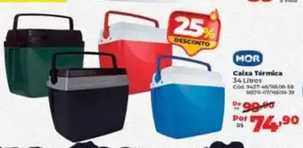 Lojas Becker MOR Caixa Térmica oferta