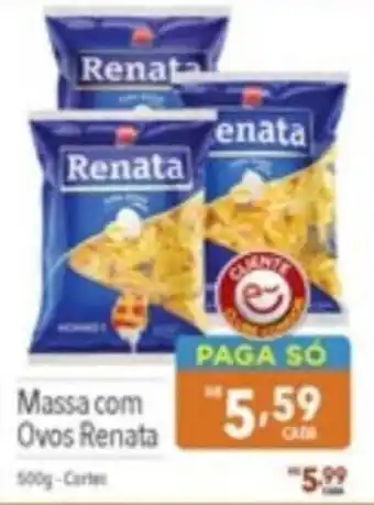 Supermercados Condor Massa com Ovos Renata 500g oferta