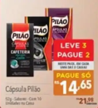 Supermercados Condor Cápsula Pilão 52g oferta