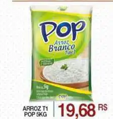 Mercadão Atacadista Arroz T1 Pop 5kg oferta