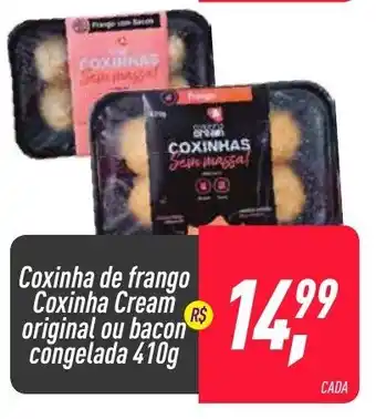 Frangolândia Coxinha de frango Conxinha Cream 410g oferta