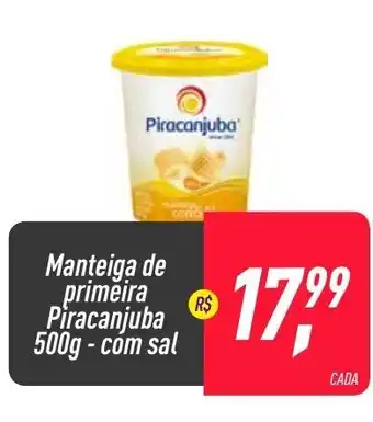 Frangolândia Manteiga de Primeira Pirracanjuba 500g oferta
