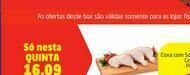 Tenda Atacado Coxa e sobrecoxa de frango oferta