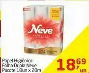 Tenda Atacado Papel higiênico neve 18 un oferta