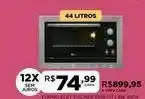 DB Supermercados Forno elet fischer emb fit line inox 44l oferta