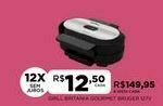 DB Supermercados Grill britania gourmet bruger 127v oferta