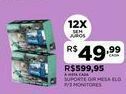 DB Supermercados Suporte gir mesa elg p/3 monitores oferta