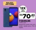 DB Supermercados Smartph sams galaxy a01 core 32gb azul, pto ou verm oferta