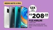 DB Supermercados Smartph xiaomi redmi note 9 pro 64gb bc, cnz, vde oferta