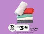 DB Supermercados Toalha rosto segunda casa oferta