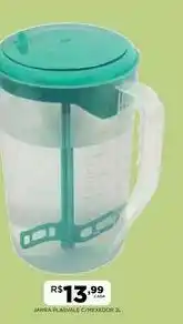 DB Supermercados Jarra plasvale c/mexedor 2l oferta