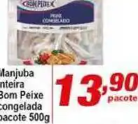 Manjuba Inteira Bom Peixe Congelada Pacote 500g