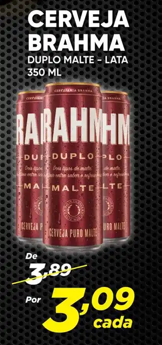 Dia CERVEJA BRAHMA DUPLO MALTE - LATA 350 ML oferta