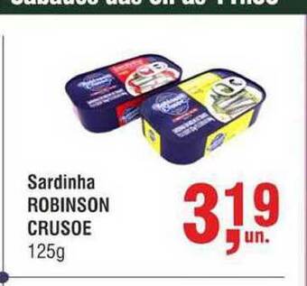 Sardinha Robinson Crusoe 125g