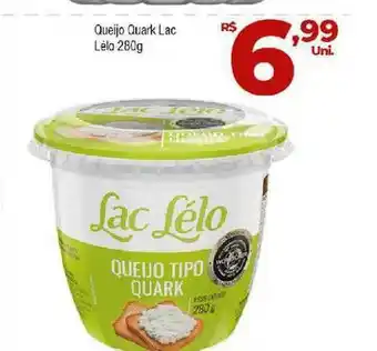 Brasão Supermercados Queijo Quark Lac Lélo 280g oferta