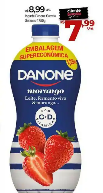 Iogurte Danone Garrafa Sabores 1250g