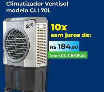 Climatizador Ventisol Modelo Cli 70l