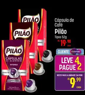 Cápsula de Café Pilão Tipos 52g