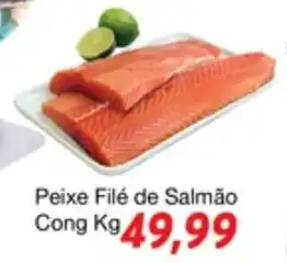 Chama Supermercados Peixe File de Salmao cong 1kg oferta