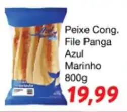 Chama Supermercados Peixe cong. File Panga Azul Marinho 800g oferta