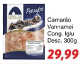Camarao Vannamei Cong. Iglu Desc. 300g
