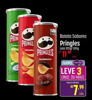 Muffato Batata Sabores Pringles Lata 105g/109g oferta