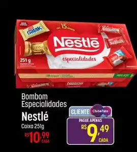 Muffato Bombom Especialidades Nestlé Caixa 251g oferta