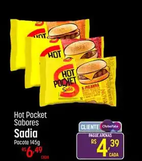 Muffato Hot Pocket Sabores Sadia Pacote 145g oferta