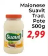 Maionese Suavit Trad. pote 500g