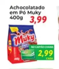Achocolatado em po Muky 400g