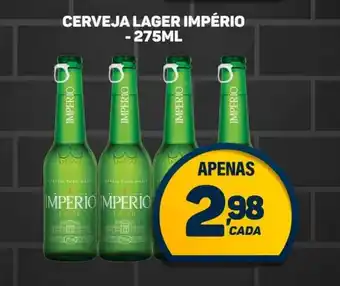 Dom Atacadista CERVEJA LAGER IMPÉRIO -275ML oferta