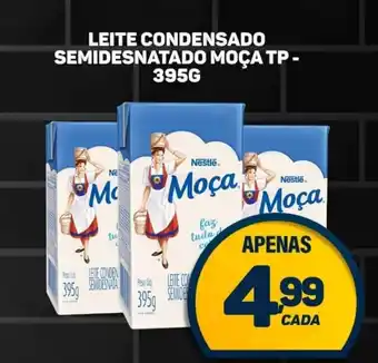 Dom Atacadista LEITE CONDENSADO SEMIDESNATADO MOÇA TP- 395G oferta