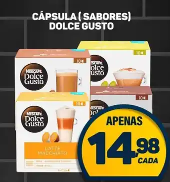 CÁPSULA (SABORES) DOLCE GUSTO