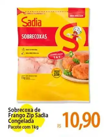 Atacadão Sobrecoxa de Frango Zip Sadia Congelada Pacote com 1kg oferta