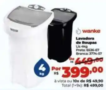 Wanke Lavadora de Roupas Lis 4kg