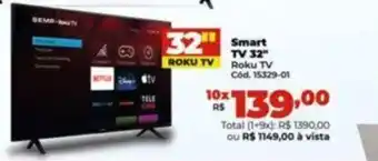 Lojas Becker Smart TV 32" oferta
